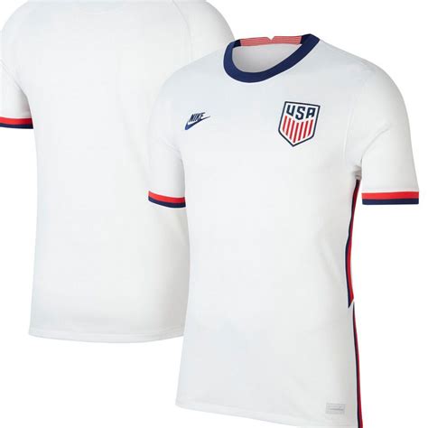 men&s nike white usmnt 2020 home stadium replica jersey|men's online clothing store.